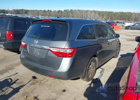 2011 Honda Odyssey Ex-L из США, поврежденный, VIN 5FNRL5H61BB096360